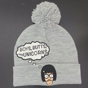 Bob's Burgers Tina Beanie - Boys Butts and Unicorns